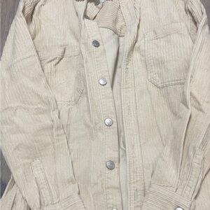 Zara Beige Utility Jacket